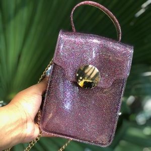 Cross Body Pink Purse